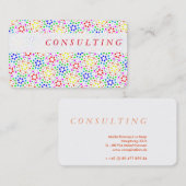 レインボー名刺 名刺 (正面/裏面)