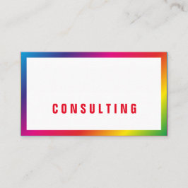 レインボー名刺 名刺