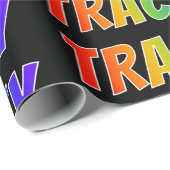 レインボー名「TRACEY」;おもしろいカラフル& ラッピングペーパー (ロールコーナー)