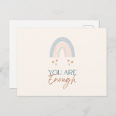 レインボー君は十分な水の色自然 ポストカード (正面/裏面)