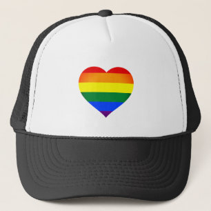 レインボー国旗とプライドファッション帽子/LGBTコミュニティ キャップ