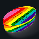 レインボー国旗のオリジナル8ストライプ個のLGBTゲイ結婚ズ ペーパーウェイト<br><div class="desc">文鎮、ゲイの結婚レインボーゲイプライドLGBTストライプオリジナル8結婚オリジナルのギフト文字とユニーク：愛で、名前のカップルを追加、日付とテキストを追加しますレインボーゲイプライドLGBTオリジナル8色1978年にギルバートBakerによって設計された8版、あなたは変更またはを削除することができる</div>