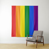 レインボー国旗のタペストリー タペストリー (インサイチュ)