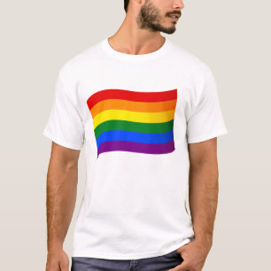 レインボー国旗ゲイプライドLGBT愛は愛LGBTQ Tシャツ