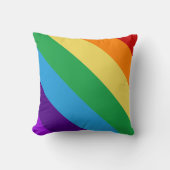 レインボー国旗 クッション (正面)