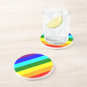 レインボー国旗 コースター (側面)