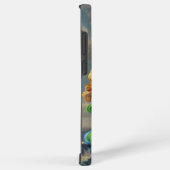 レインボー女神デジ絵画タルのオリジナルアート SAMSUNG GALAXYケース (右側面)