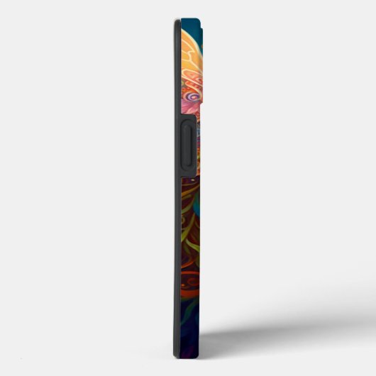 レインボー女神ファンタジーアートケースメイトiPhoneケース Case-Mate iPhoneケース (裏面 / 右)