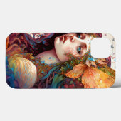レインボー女神ファンタジーアート Case-Mate iPhoneケース (裏面 (横))