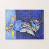 レインボー妖精の国ユニコーン ジグソーパズル (横)