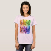 レインボー妖精の国Tシャツ Tシャツ (正面フル)