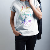 レインボー妻と妻のための生活レズビアンの妻 Tシャツ