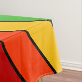 レインボー対角線ストライプ テーブルクロス (インサイチュ)