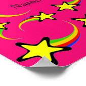 レインボー射撃、 発砲スターズサンダー_コーブ ポスター (角)