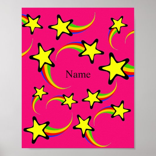 レインボー射撃、 発砲スターズサンダー_コーブ ポスター (正面)