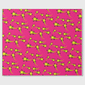 レインボー射撃、 発砲スターズサンダー_コーブ ラッピングペーパー (フラット)