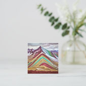 レインボー山脈（別名モンタナス・デ・S） コーリングカード (スタンド正面)