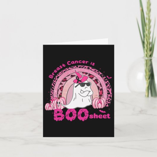 レインボー幽霊乳癌はブーシート認識度 カード (正面)