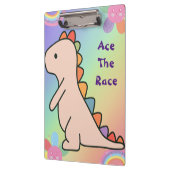 レインボー恐竜をテーマにした クリップボード (左)