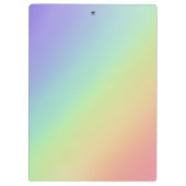 レインボー恐竜をテーマにした クリップボード (裏面)