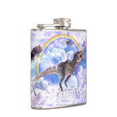 レインボー恐竜ユニコーン フラスク (右)