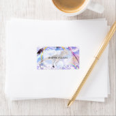 レインボー恐竜ユニコーン ラベル (インサイチュ)