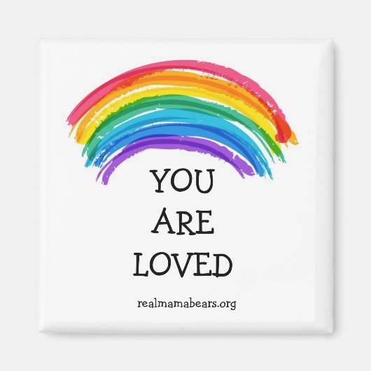 レインボー愛される磁石 マグネット (正面)