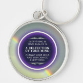 レインボー感動的 キーホルダー (正面)