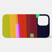 レインボー抽象芸術アート Case-Mate iPhoneケース (裏面 (横))