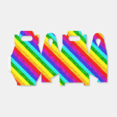 レインボー抽象芸術パターン フェイバーボックス (折り畳みなし)