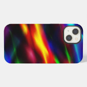 レインボー抽象芸術 iPhoneケース (裏面横)