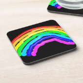 レインボー描 コースター (左側)