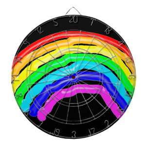 レインボー描 ダーツボード