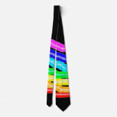 レインボー描 ネクタイ (裏面)
