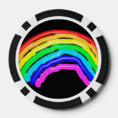 レインボー描 ポーカーチップ (裏面)