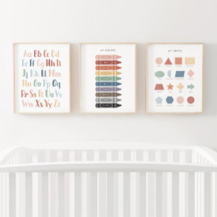 レインボー教育教室デコールセット3