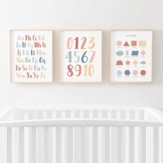 レインボー教育教室デコールセット3