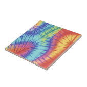 レインボー数々のカラフルカラー絞り染め タイル (側面)