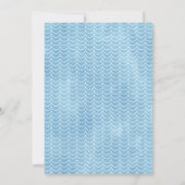 レインボー数々のカラーのノアの箱男の子の第1誕生日 招待状 (裏面)