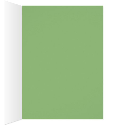 レインボー数々のシルク色の生地フォトカード (内側 (右))