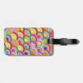 レインボー数々のラゲージタグ ラゲッジタグ (裏面横)