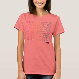レインボー数々の巡礼 Tシャツ