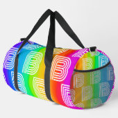 レインボー文 ダッフルバッグ (右コーナー)