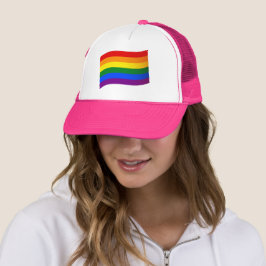 レインボー旗ゲイプライドLGBT LGBTQ愛は愛である キャップ