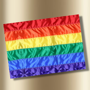 レインボー旗ゲイプライドLGBTQ LGBTの愛は愛である カード