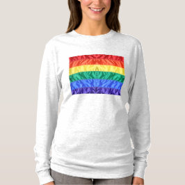 レインボー旗ゲイプライドLGBTQ LGBTの愛は愛である Tシャツ