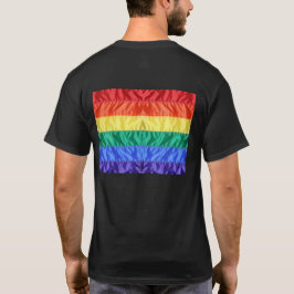 レインボー旗ゲイプライドLGBTQ LGBTの愛は愛である Tシャツ