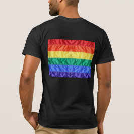 レインボー旗ゲイプライドLGBTQ LGBTの愛は愛である Tシャツ