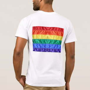レインボー旗ゲイプライドLGBTQ LGBTの愛は愛である Tシャツ