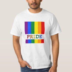レインボー旗Tシャツ& LGBT、プライド Tシャツ
